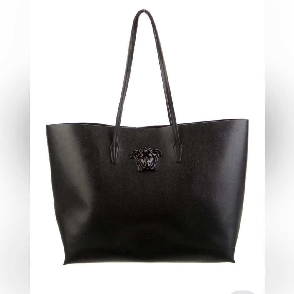Versace Sleek Black Tote